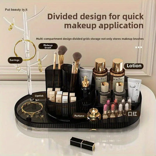 Luxury Rotating Makeup & Jewelry Organizer